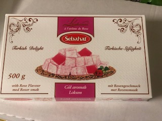 LOUKOUM ROSE PAQUET  500GR