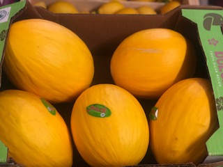 MELON JAUNE   + - 10  KG